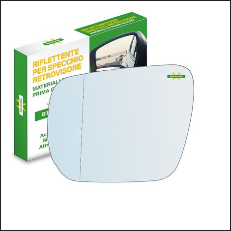 Vetro specchio retrovisore asferico lato sx-guidatore (solo dal 2005-2012)