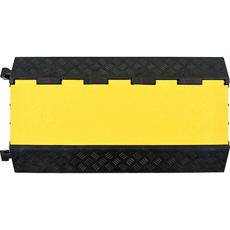 Rampe de protection de câble 3 canaux caoutchouc 93 cm (1/3)