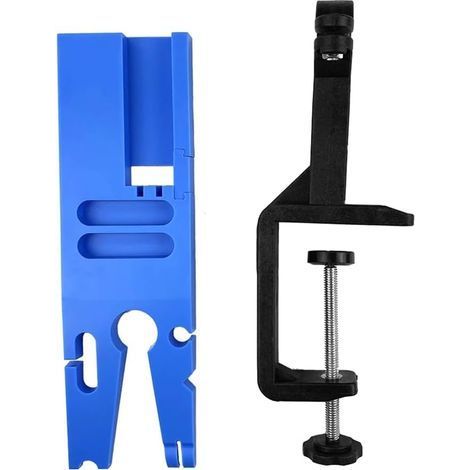 Rainure en V pour établi, pince de table mobile sans perçage pour le travail du bois, le travail des métaux et la fabrication de bijoux (1/4)