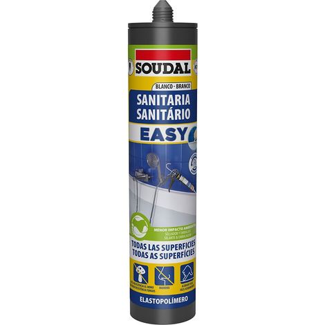 Adesivo sanitario Soudal Easy White 290ml 158090