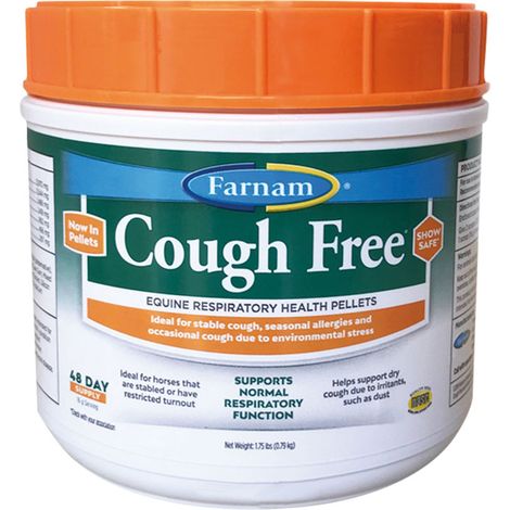 COUGH FREE Farnam mangime complementare per cavalli indicato per il benessere dell’apparato respiratorio 790 g