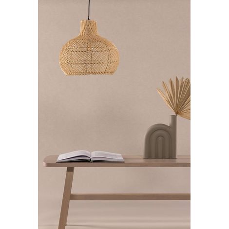 Varekil éclairage lampe pendentif 35x35x30cm naturel.