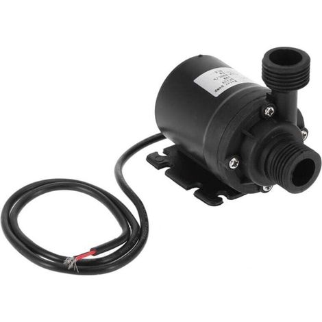 Mini-Wasserpumpe, Mini-Tauchpumpe, bürstenlose Tauchpumpe, Mini-Gleichstrom-12-V-Pumpe, 5 m Förderhöhe, 800 l/h Förderleistung, Gartenpumpe für Wasserzirkulationssysteme (1/4)