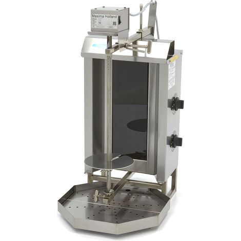 Machine à kebab - 2 brûleurs - 20 kg de viande - Électrique - Maxima