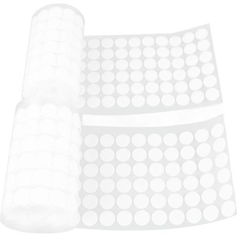 Velcro à pois blancs de 1,5 cm, grade 504, deux paires (1/5)