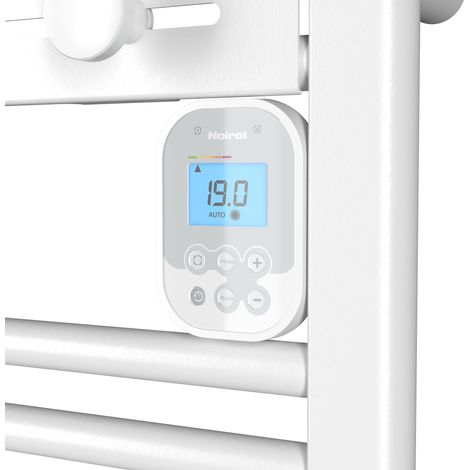 Radiateurs sèche-serviettes à inertie fluide NOIROT Actibain 1500W Noir