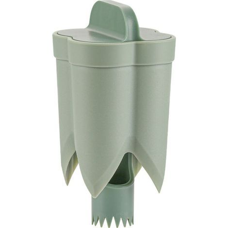Cortador de pimientos 2 en 1, cortador rápido de frutas y verduras, herramienta de cocina afilada para uso doméstico, fabricado en ABS, 11,3 x 5,6 cm (1/5)