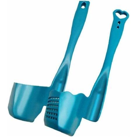 Rotating Spatula for Kitchen Removing Food Portioning Multi-Function Rotary Mixing Drums Kitchen Spatula-2pcs-Fei Yu