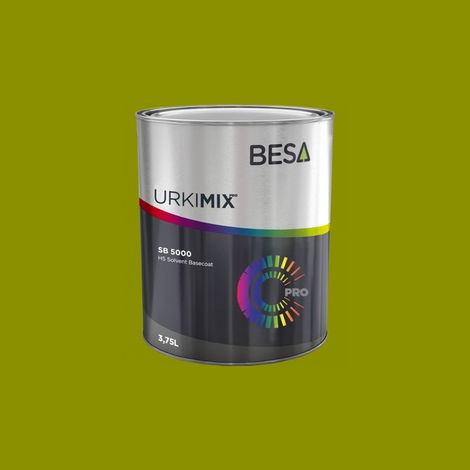 Pot de Peinture Polyuréthane / bi composant Pantone 384C  Brillant - 1kg