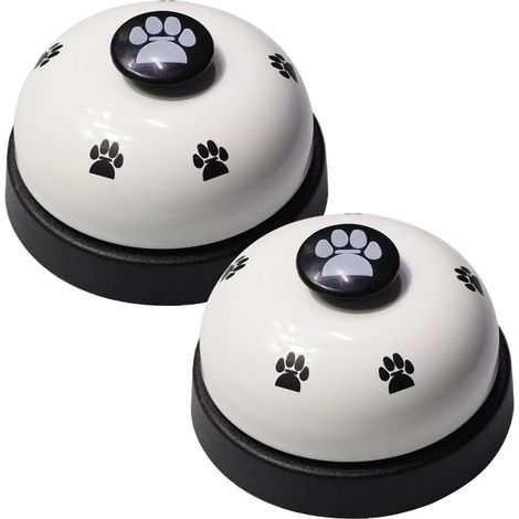 Cloches De Dressage Pour Chien - Son Agréable Et Imperméable - Pour Intérieur Et Extérieur - Lot De 2 (1/5)