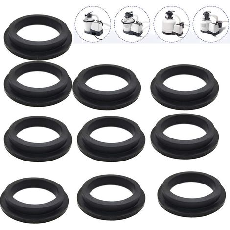 Lot de 10 joints toriques de rechange en forme de L pour filtre à sable 11412 (1/5)