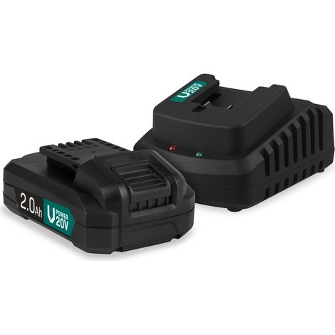 VONROC Starter set – 20V batteria - 2.0Ah & caricatore