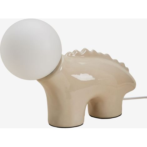 Lámpara de mesa en cerámica con bola de cristal Maloa SKLUM       