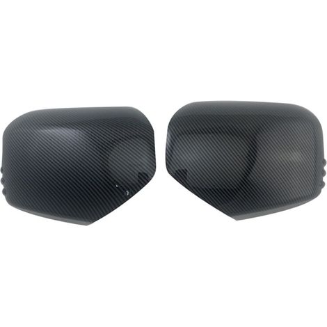 Copertura per specchietto laterale in fibra di carbonio compatibile con Mitsubishi L200 Triton 2006-2014 (1/4)