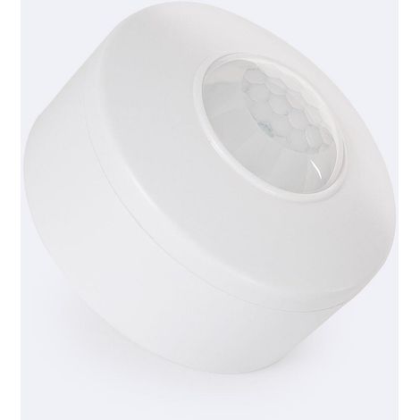 Sensore di movimento PIR 360º Incasso o Superficie Design Bianco
