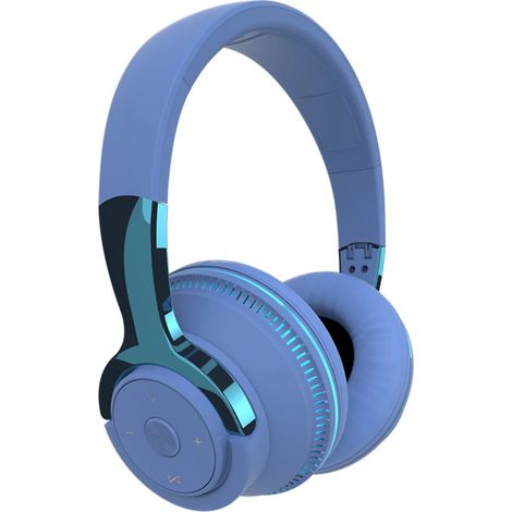 Auriculares Bluetooth Inalámbricos - Sonido Estéreo con Graves Potentes - Iluminación Colorida - Para Ordenador y Juegos (1/5)