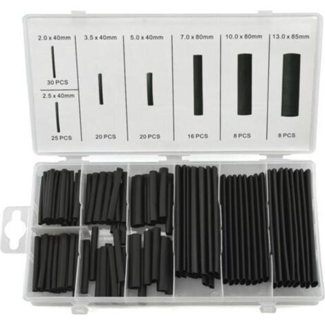 ASSORTIMENT DE TUBES THERMORÉTRÉCISSABLES - 127 PCS (1/5)