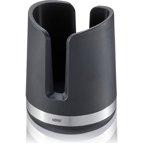 Gefu 16510 Smartline - Enfriador de botellas y jarra (plástico, color negro)