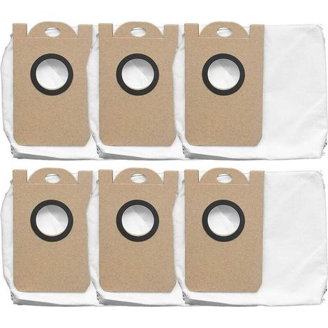 Lot de 6 sacs à poussière anti-fuite pour aspirateur Proscenic M7 Pro (1/5)