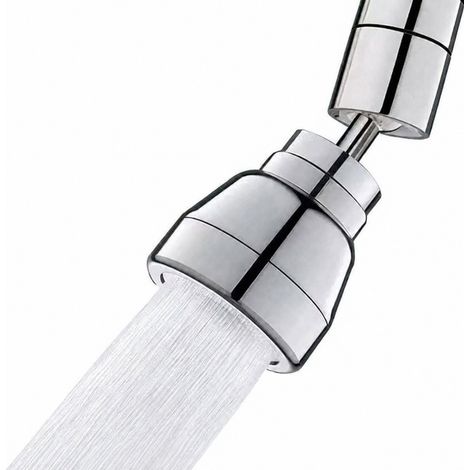 Douchette de robinet de cuisine à 3 modes, tête de douchette à 360 degrés pour évier, adaptateur pour économie d'eau, FM22/M24 (1/4)
