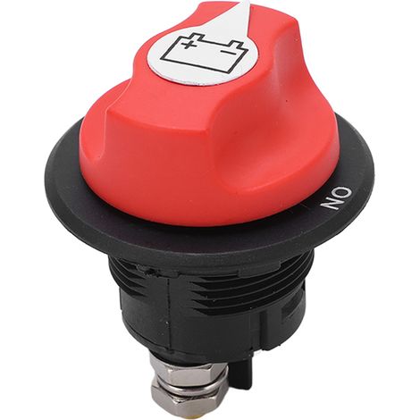 12V-24V Batterietrennschalter, Schnelltrennschalter für Wohnmobile, Boote, Lieferwagen, LKWs und Wohnwagen. (1/5)