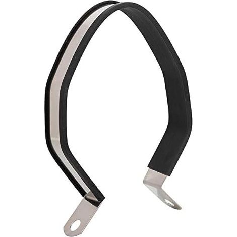 Support de silencieux, support de fixation de suspension de silencieux de tuyau d'échappement de moto hexagone moto collier silencieux moto pate de fixation silencieux moto+collier fixation moto coll (1/4)