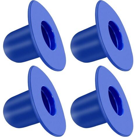 Remplacement de la prise murale de piscine pour Intex Bestway Coleman Summer Escape sol piscines filtre pompe tamiseur bouchon trou (4 Pack bleu) (1/5)