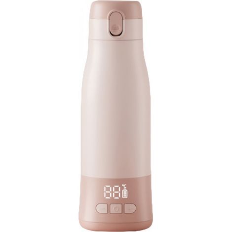 Moov & Feed Kabelloser Flaschenwärmer Nomad – Fassungsvermögen 340 ml – Für Wasser oder Muttermilch – Einstellbare Temperatur – Hält warm (bis zu 7 Stunden) – USB-Aufladung (1/5)