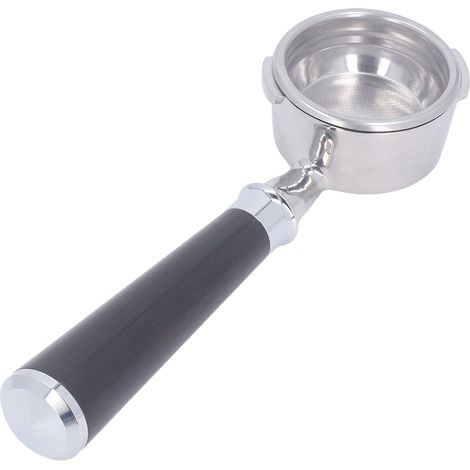 Porte-filtre sans fond de 58 mm avec poignée en bois et double oreille pour machine à café GAGGIA, couleur bois de santal violet (1/5)