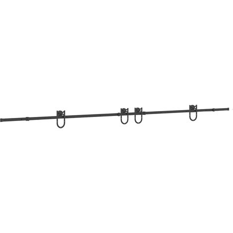 Maison Exclusive - Kit de herrajes para puertas correderas acero