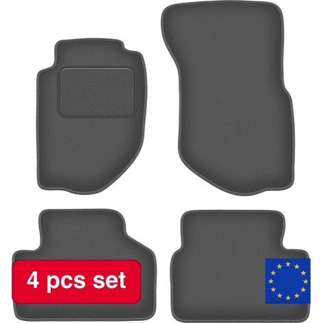 Autofußmatten, langlebiger Schutz, perfekte Passform, grau (1/5)
