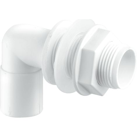 McAlpine R5 0.75" Bent Overflow Tank Connector (1/4)