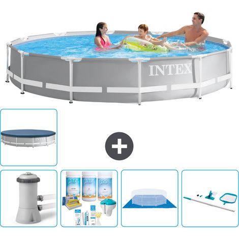 Intex Piscine Prism Frame Ronde - 366x76 cm - 6-pièces S20561 (1/5)