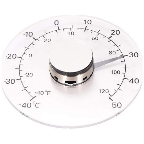 Outdoor Digital Window Thermometer Stick on Waterproof Temperature Monitor Meter (1/5)
