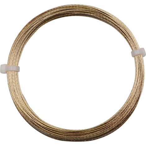 Jeffergarden Fil de coupe de pare-brise universel haute efficacité 22 m en acier, outil de retrait de vitre de voiture pour pare-brise doré