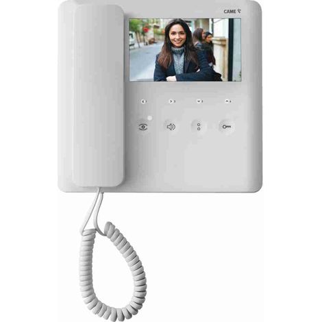 Interphone vidéo avec combiné X1 CAME BPT AGT V EVO 840CF-0050 Poste intérieur
