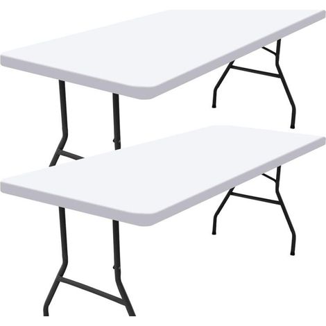 Lot de 2 nappes de pique-nique rectangulaires,pour tables de 4 pieds(beige,30"x48") (1/4)