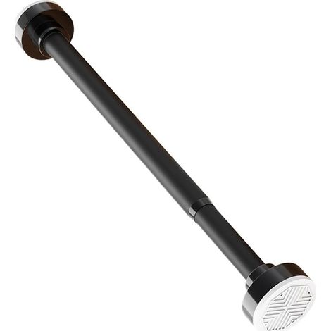 Teleskop-Duschstange, stabile Badezimmerstütze, Spannwandschienen-Design und (1/5)