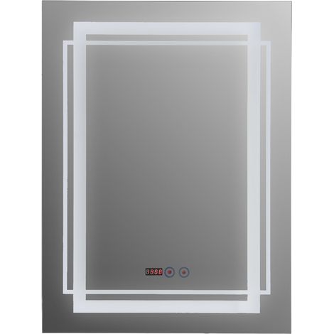 Spiegel mit indirekter Beleuchtung  60x80 cm (1/3)