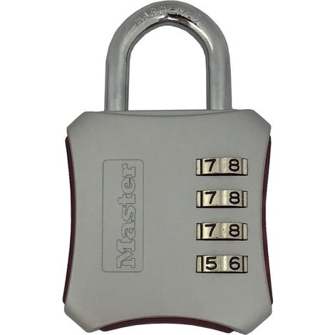 Cadenas à combinaison Master Lock 653EURD Couleur - Rouge