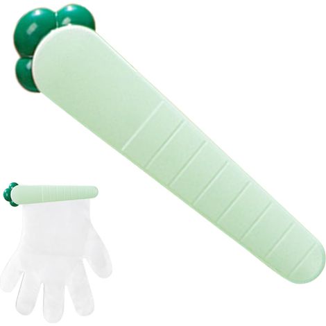 Distributeur de Gants Mural à Fixation Murale Organisateur de Rangement Support pour gants en forme de carotte Convient pour cuisine d'essai salle de bain et restaurant (1/5)