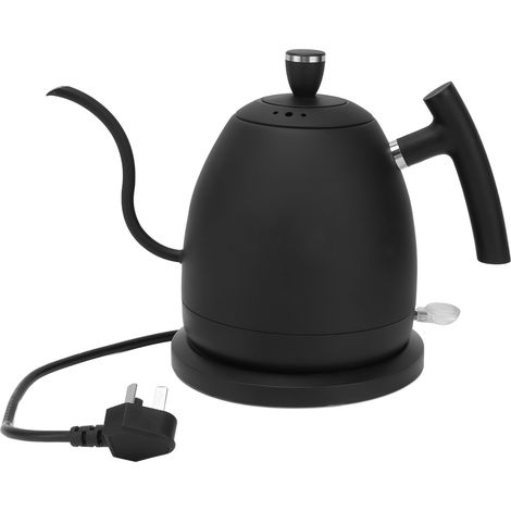 Bouilloire à col de cygne 1 L, 1350 W, acier inoxydable 304, durable et étanche, compatible avec les prises australiennes 220 V. (1/5)