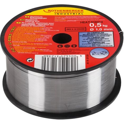 Rothenberger Schweißdraht Aluminium Ø 1 mm 0,5 kg Schweißzubehör (1/2)