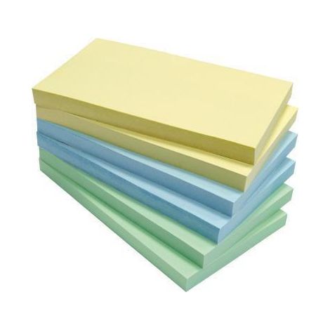 Soennecken Haftnotiz oeco 5834 RC 125x75mm 100Bl. sort. 6St. (1/2)