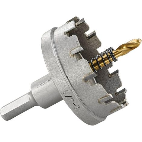Starrett, sega a campana di metallo, lamiera in acciaio inossidabile, 60 mm, SM60 (1/4)
