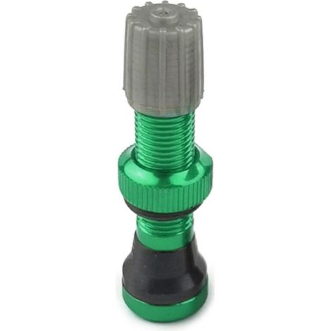 Valves de gonflage en aluminium faciles à installer pour pneus de vélo tubeless, valves en aluminium pour les cyclistes passionnés 40 mm vert (1/5)