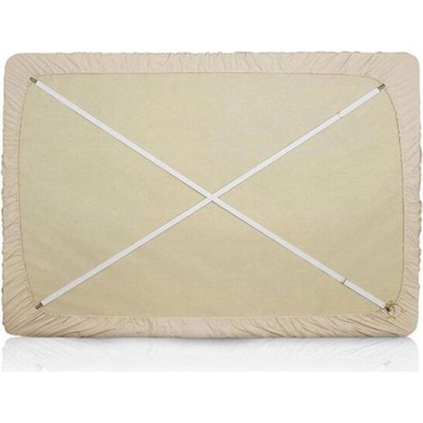 70-230 cm Tendeurs de draps - pour draps, table à repasser, matelas ou canapé - 4 pièces - Pinces pour draps-housses Femeo (1/5)