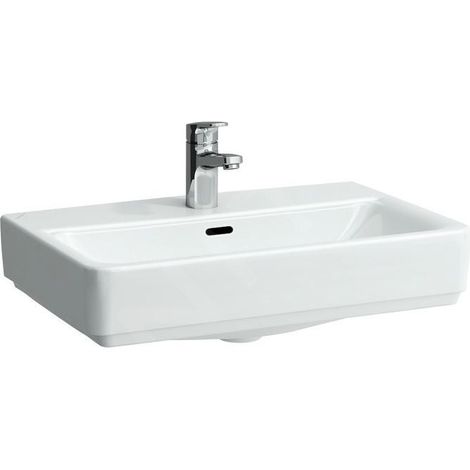 LAUFEN PRO S Compact lavabo à poser, 1 trou pour robinet, avec (1/4)