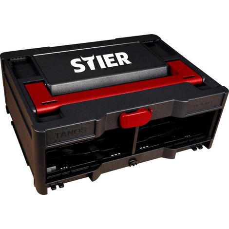 STIER Systainer³ Rack, noir, 296 × 396 × 154 mm, compatible avec 2x Systainer S (1/5)