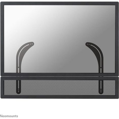 Soporte de pared para altavoz Neomounts NS-SB100, acero negro (1/3)